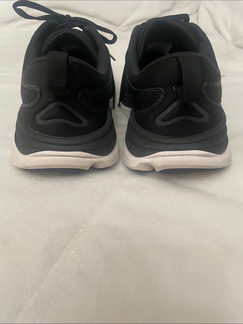Hoka Gaviota 5 Black with White Logo